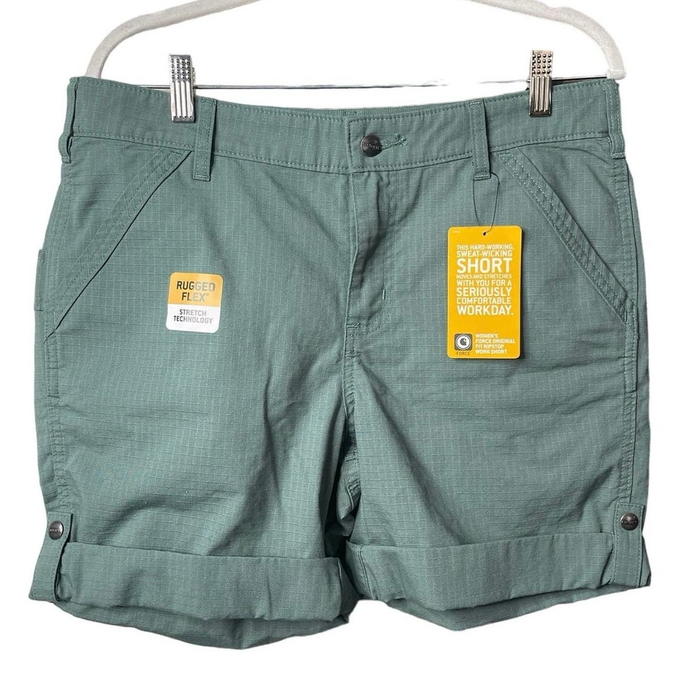 Carhartt Women's Green Work Shorts